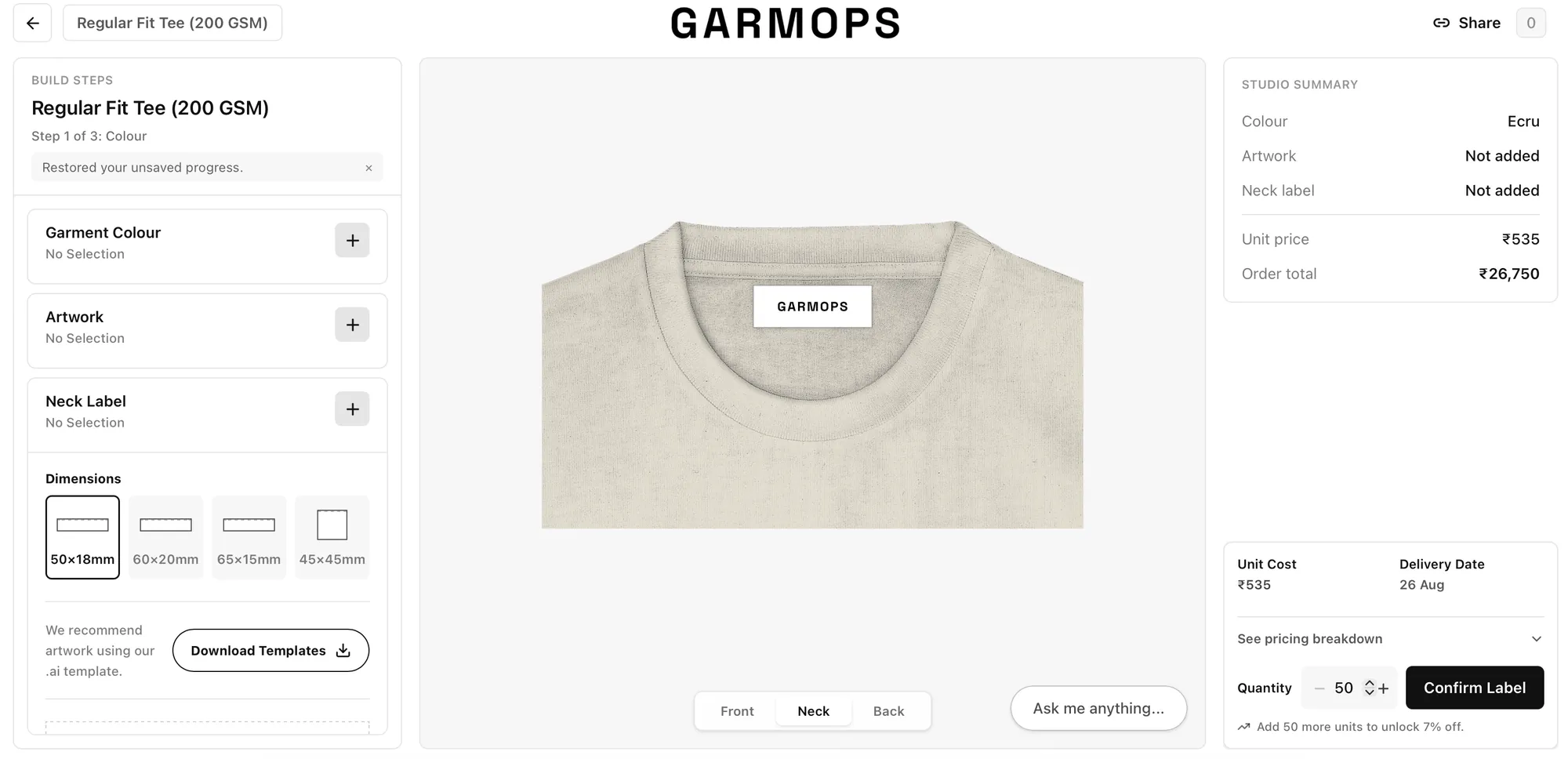 Customise it